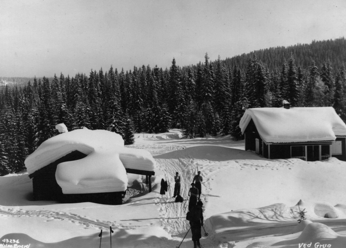 Anders Beer Wilse, Sno Vinter Friluftsliv Sport Ski v/ Grua