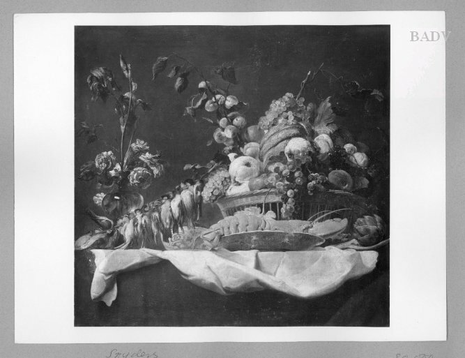 Frans Snyders, stillife with flowers, fruits and dead birds