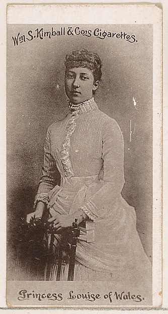 William S. Kimball & Company, Princess Louise of Wales, from the Actresses series (N190) issued by Wm. S. Kimball & Co.