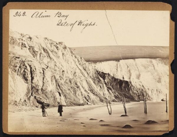 Francis Frith, Alum Bay.  Isle of Wight
