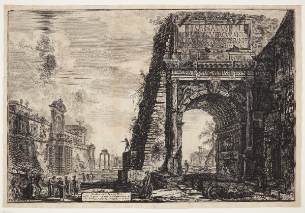 Giovanni Battista Piranesi, Titus' triumfbue og Casino Farnese