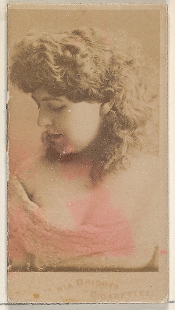 Allen & Ginter, From the Actors and Actresses series (N45, Type 4) for Virginia Brights Cigarettes