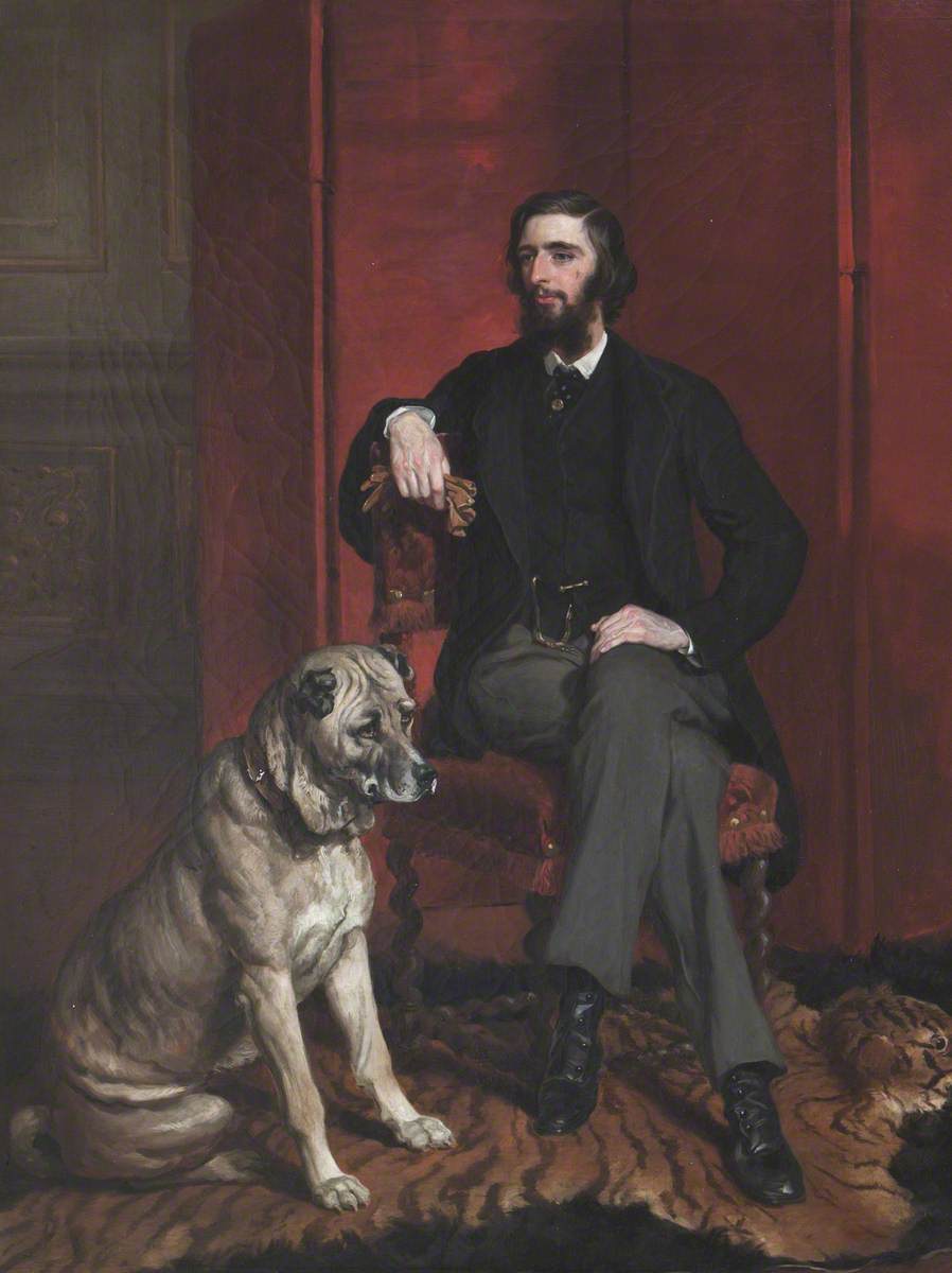 Francis Grant, John William Spencer Brownlow Egerton Cust, 2nd Earl Brownlow (1842-1867)