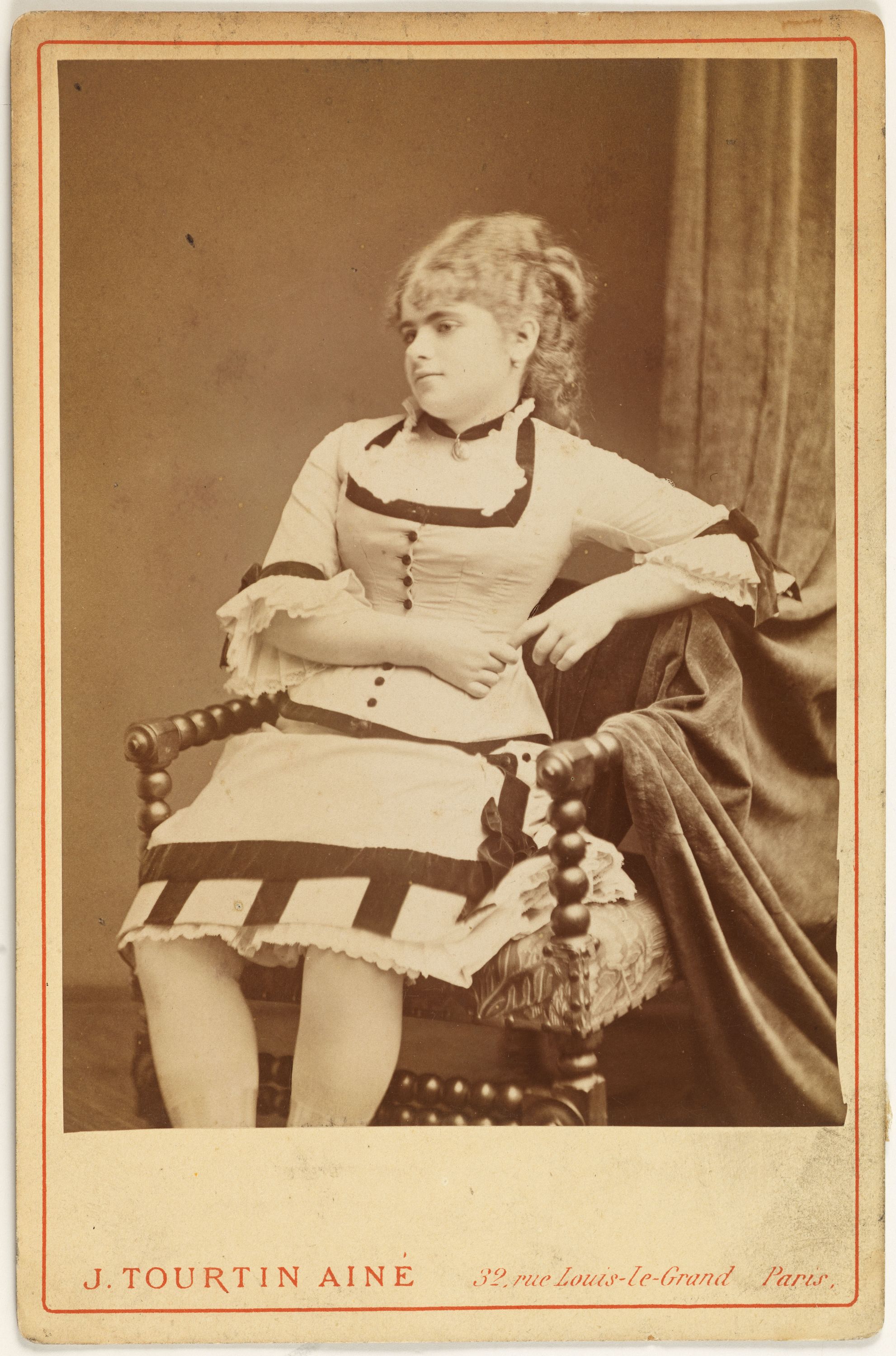 Joseph Tourtin, Portrait de Bloch, actrice