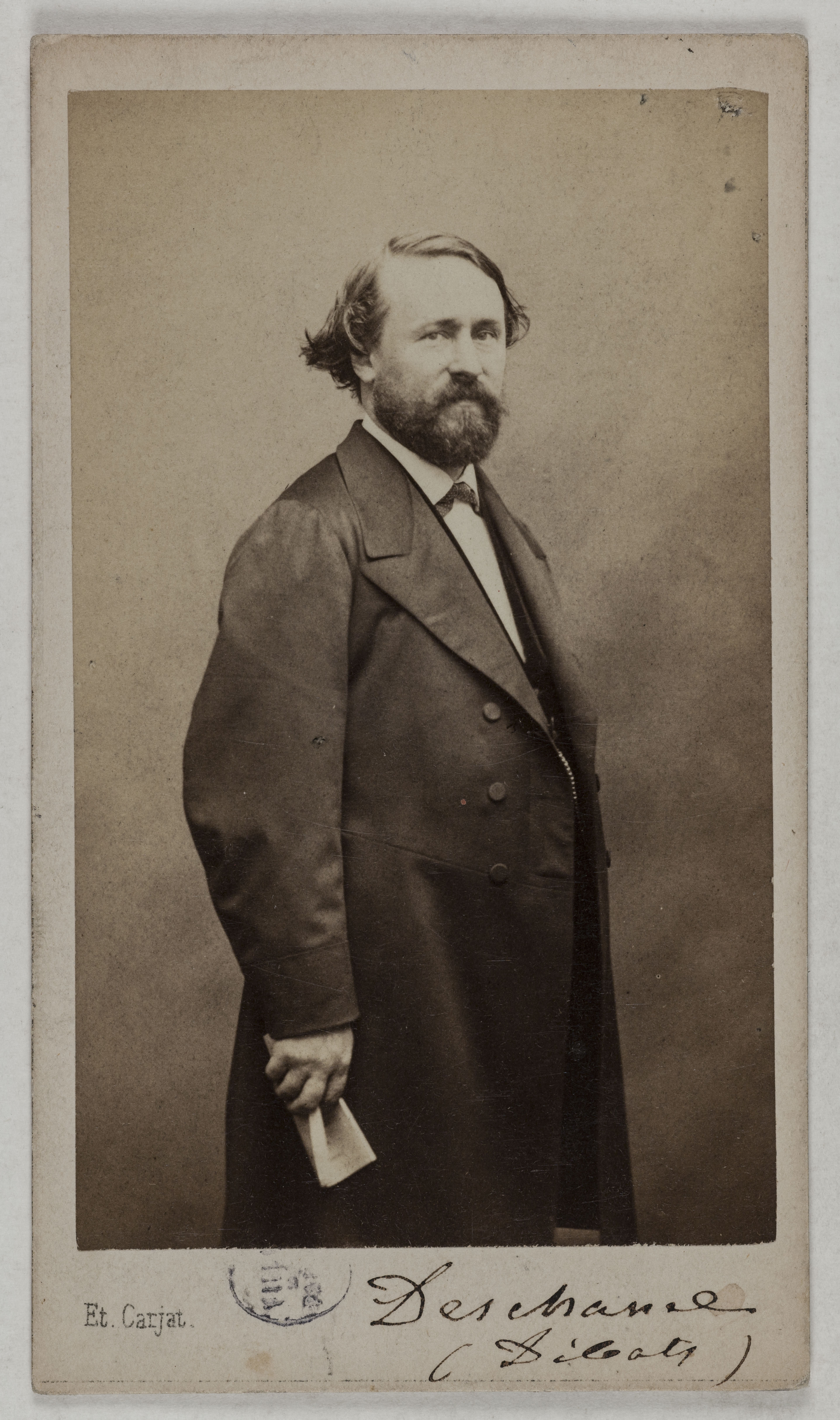 Carjat & Cie, Portrait de Deschanel Emile, (1819-1904), (littérateur, journaliste, homme politique)