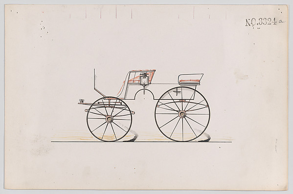 Brewster & Co., Design for T-Cart, no. 3324a