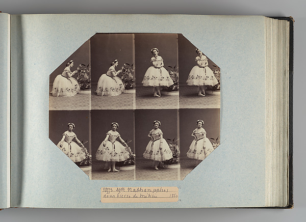 André-Adolphe-Eugène Disdéri, Mlle Nathan dans Pierre de Medicis