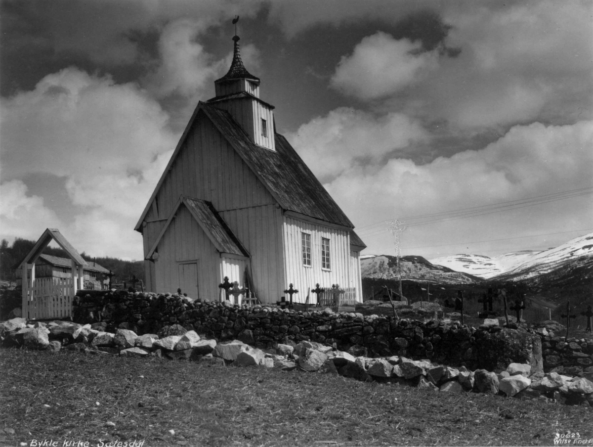 Anders Beer Wilse, Bykle kirke