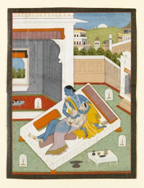 Unknown, Krishna and Radha