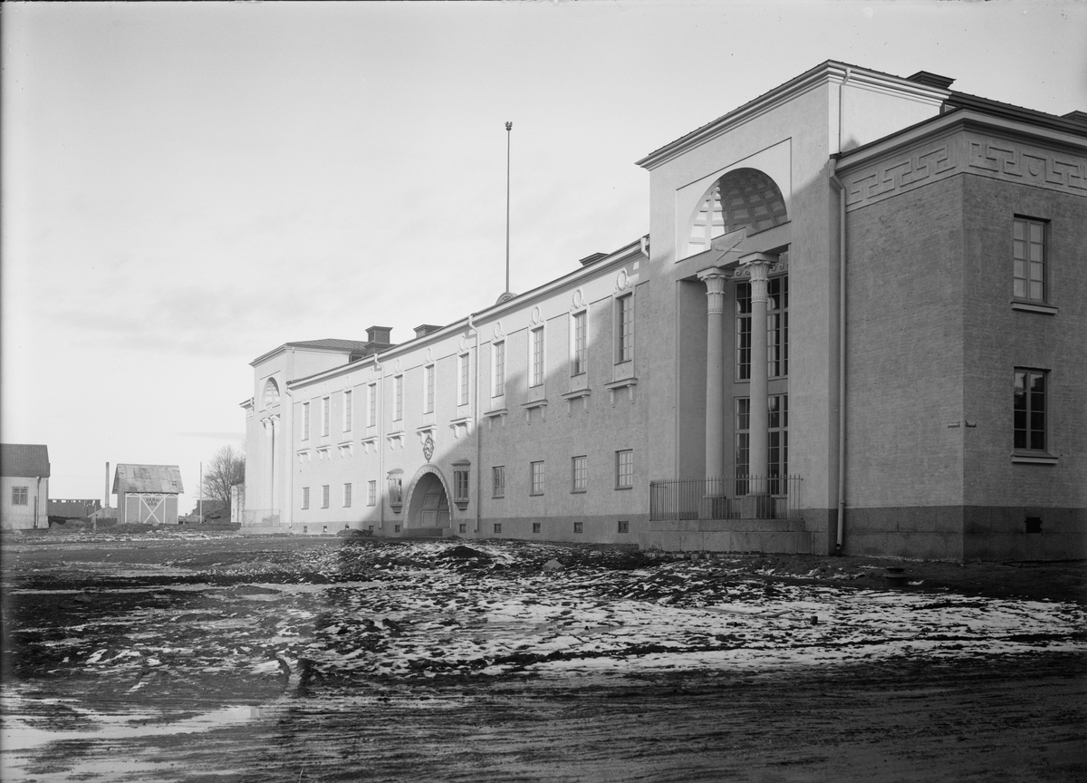 Paul Sandberg, Vaksalaskolan, Vaksala torg, Fålhagen, Uppsala 1927