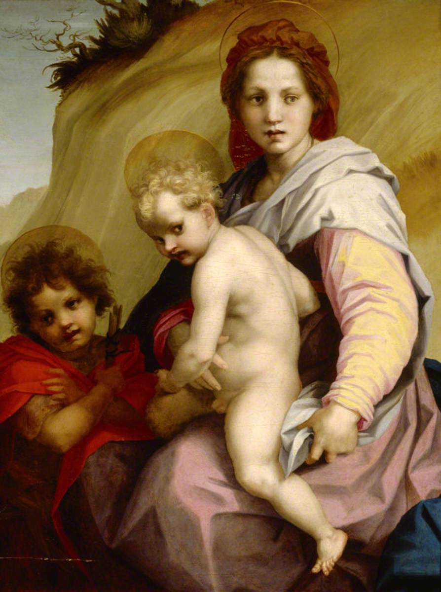 Andrea del Sarto, The Madonna and Child with the Infant John (The 'Fries' Madonna)