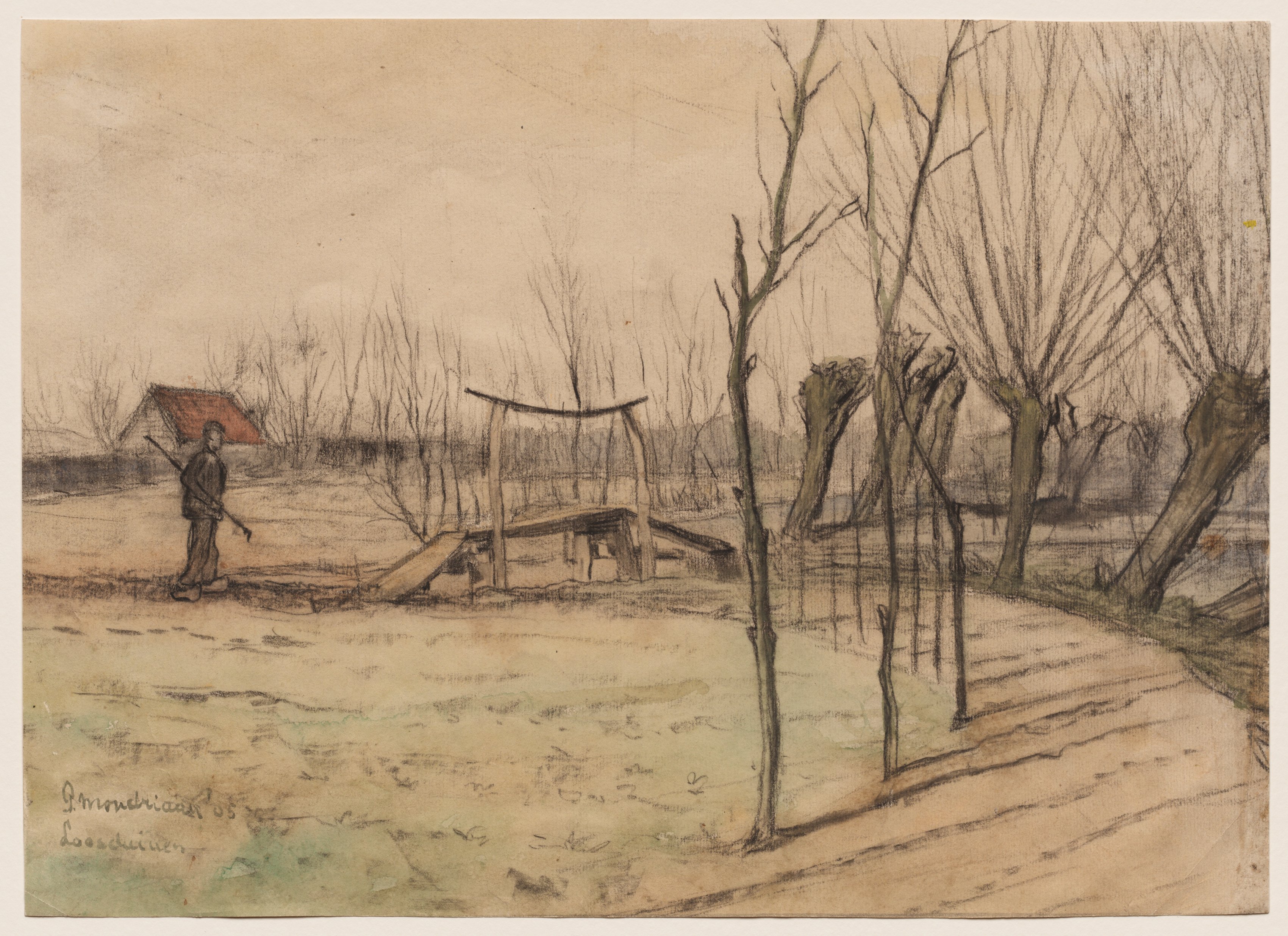 Piet Mondrian, Landscape at Loosduinen