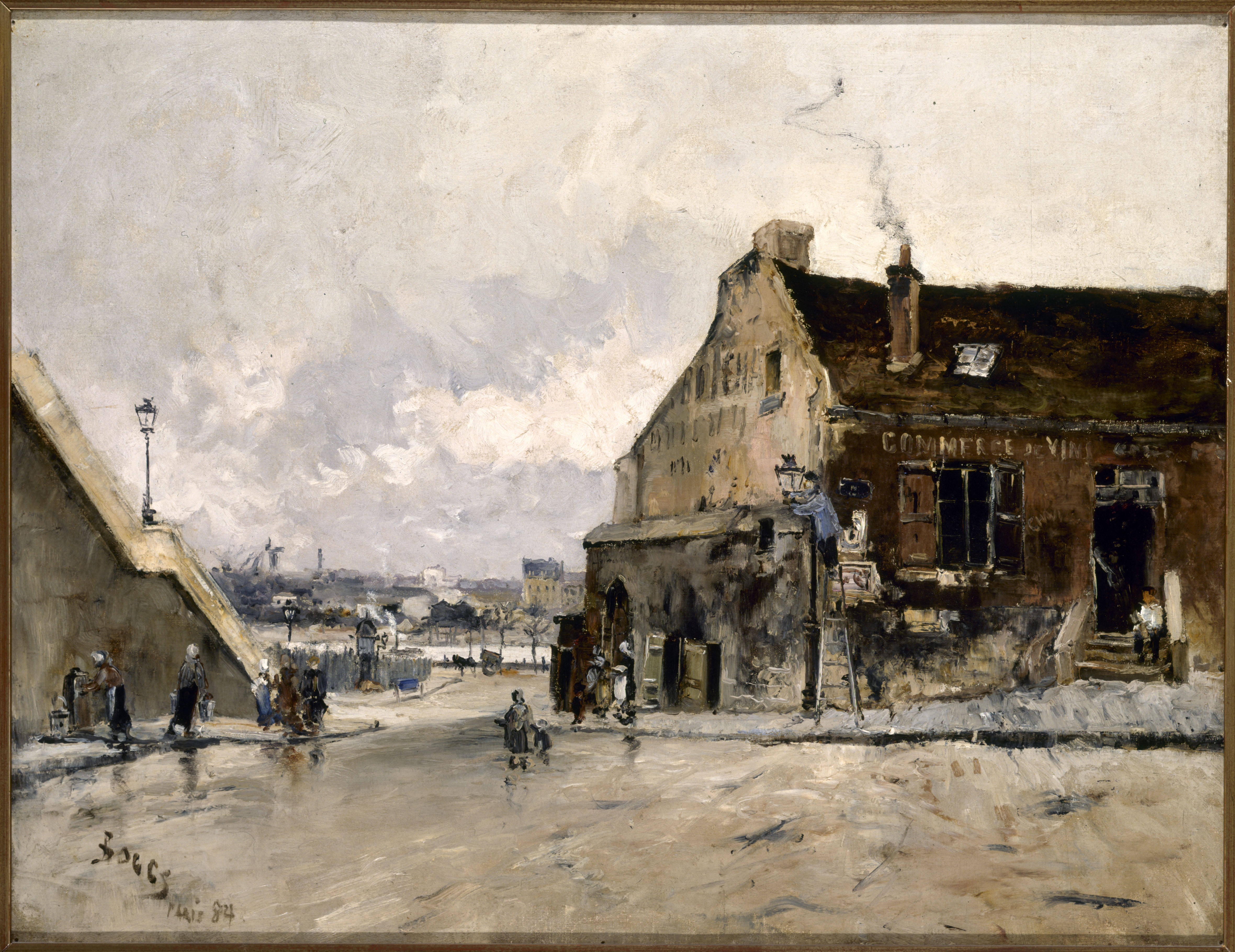 Frank-Myers Boggs, La rue Beethoven, à Passy