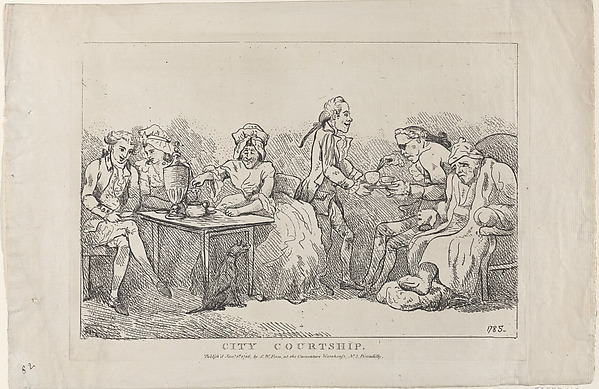 Thomas Rowlandson, City Courtship