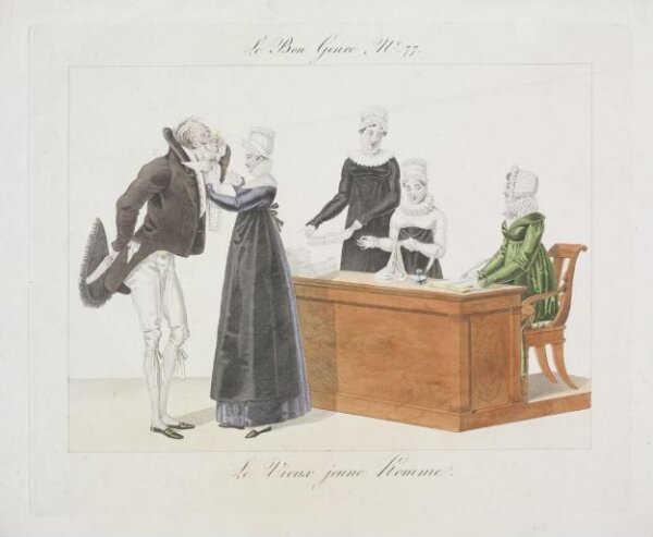 Unknown, Le Vieux jeune homme [The old yellow man]