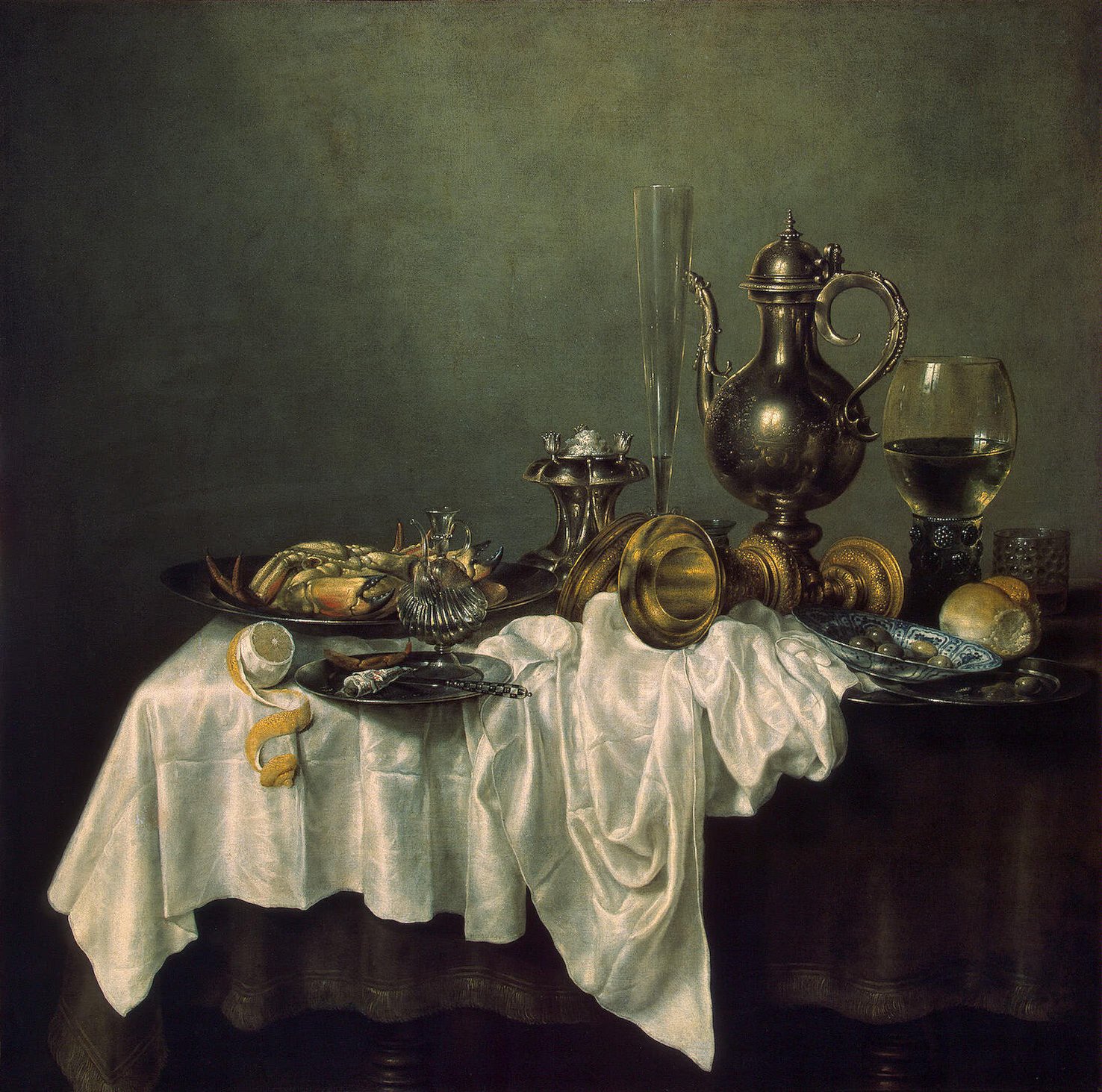 Willem Claesz. Heda, Breakfast with a Crab