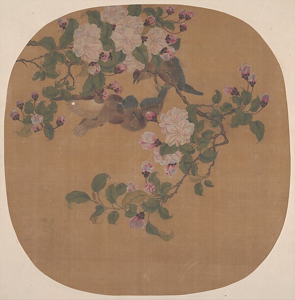 Unidentified artist, Flowers with Birds