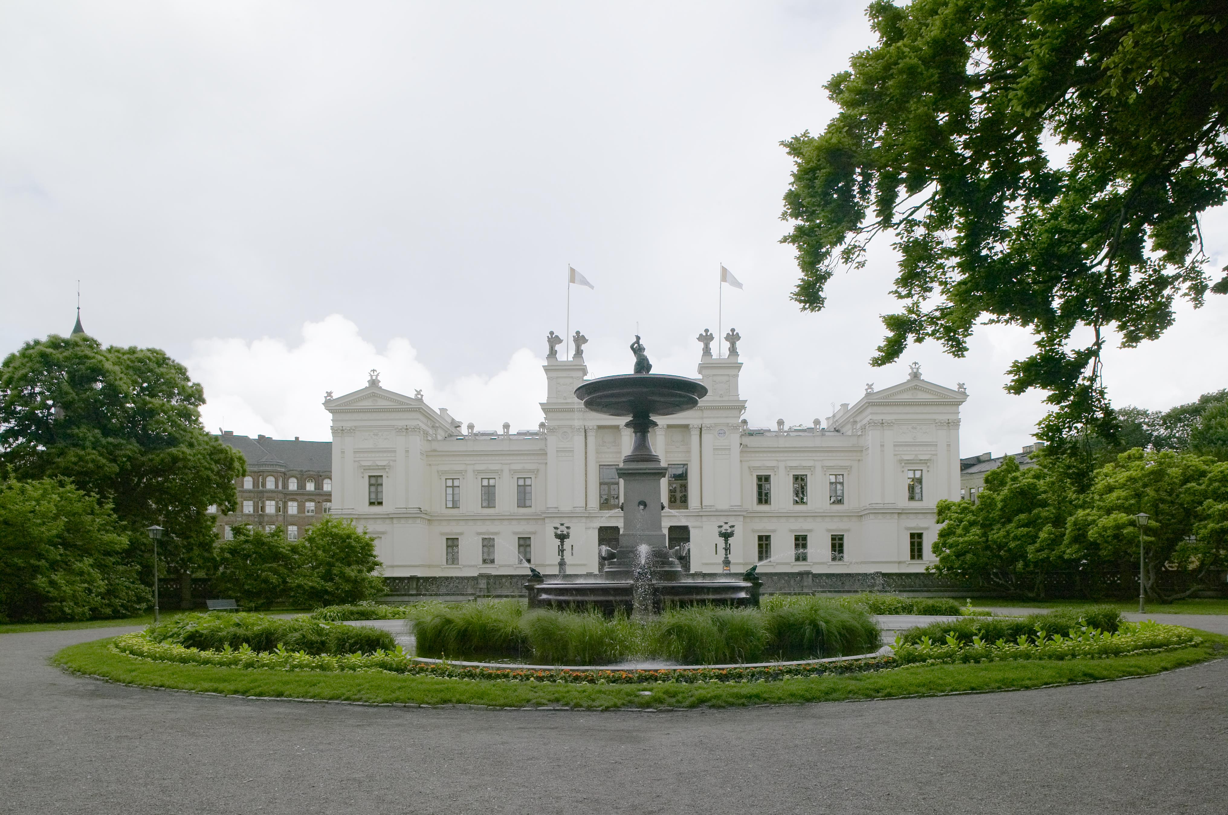 Bengt A Lundberg, Universitetshuset i Lund