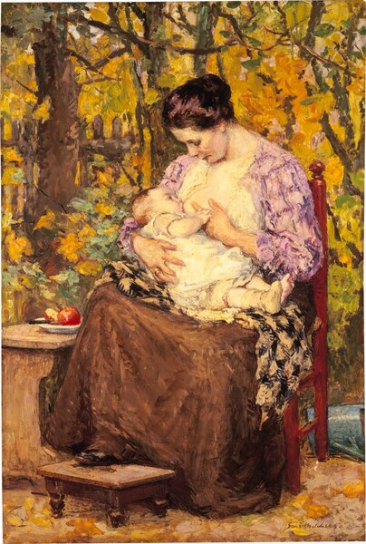 Gari Melchers, Maternity
