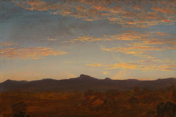 Thomas Cole, Study for "Catskill Creek"