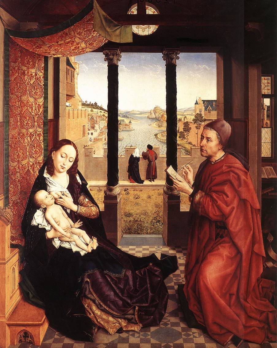 Rogier van der Weyden, St Luke Drawing the Portrait of the Madonna