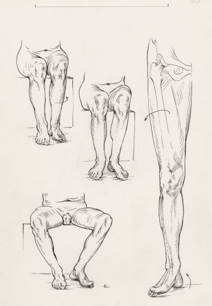 J Tinkelenberg, Movement of the male legs and feet