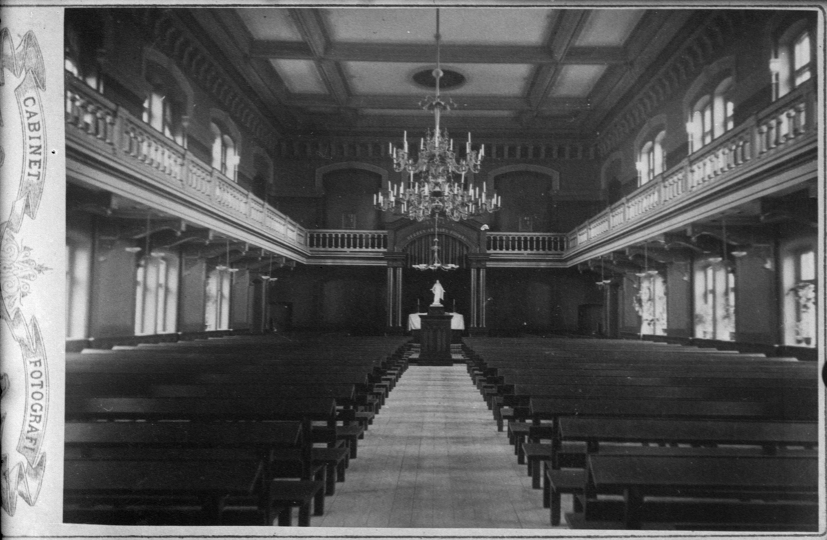 Henri Osti's Fotografiateliér, Reprophotograph - St Pers chapel, Uppsala before 1914