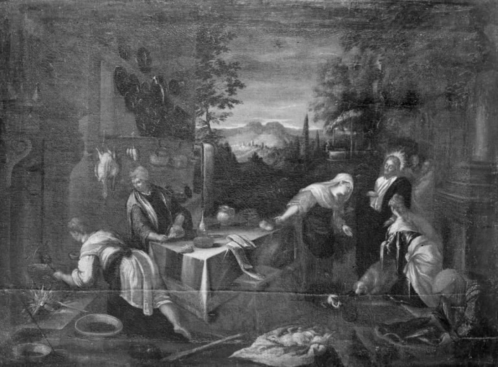 Jacopo Bassano, Kristus hos Den hellige Martha og Jomfru Maria
