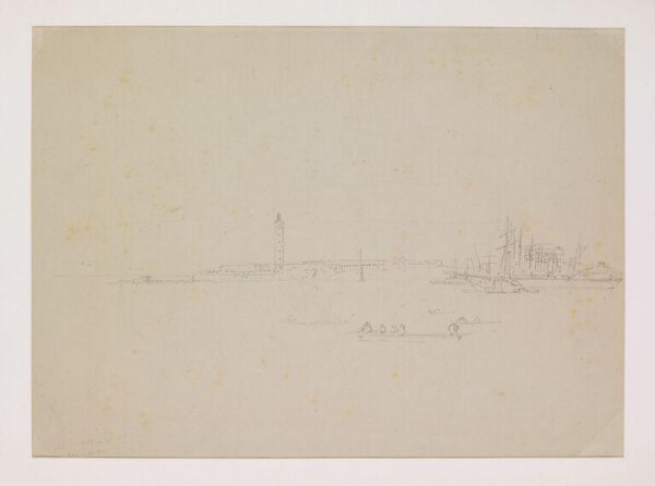 Unknown, View of the West Harbour, Alexandria