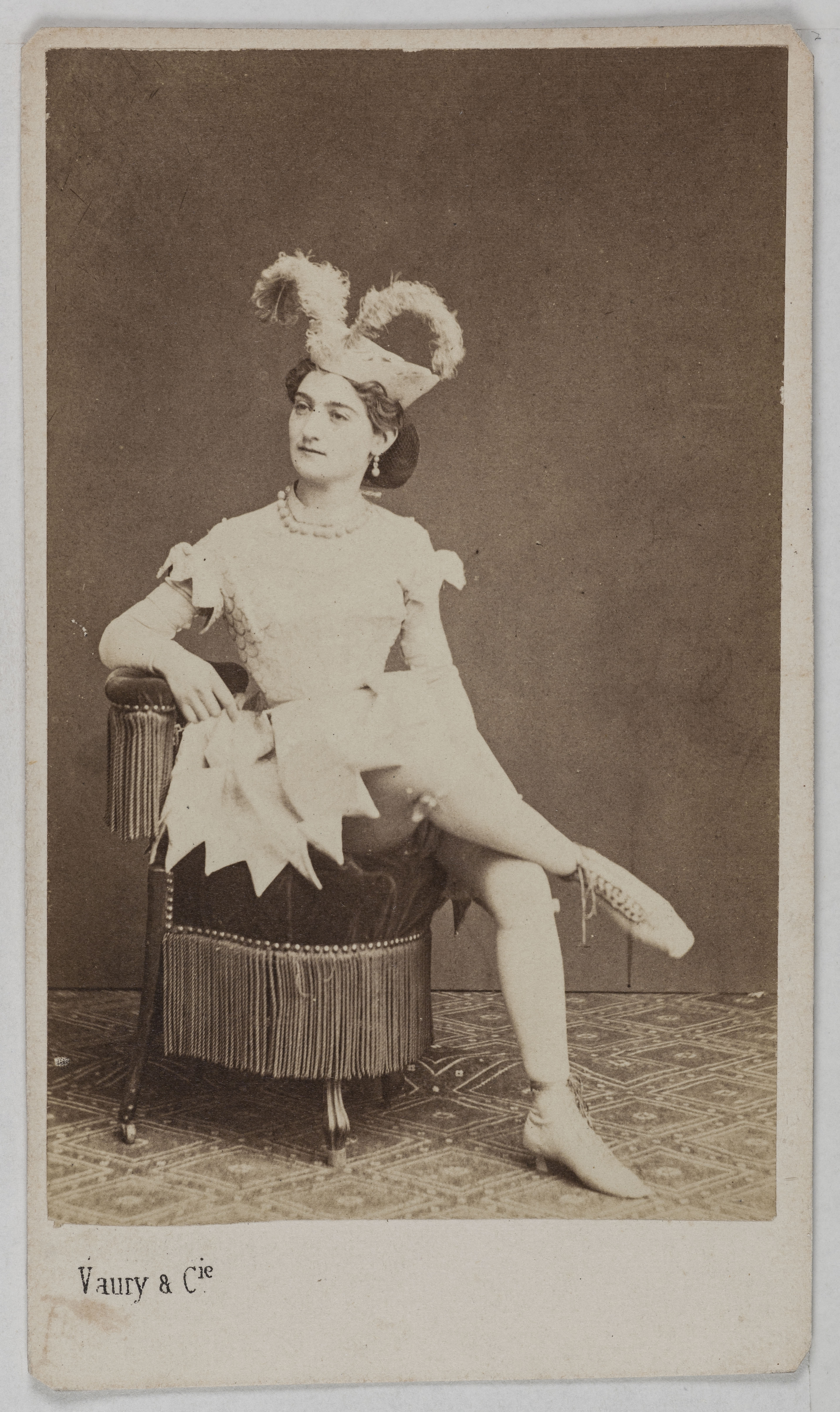Vaury et Cie, Portrait de Jeanne (actrice aux Bouffes)