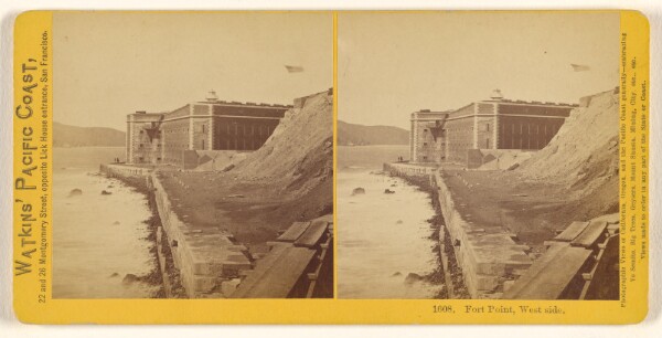 Carleton Watkins, Fort Point, S.F.