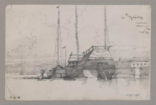 George Chinnery, Chinese junk