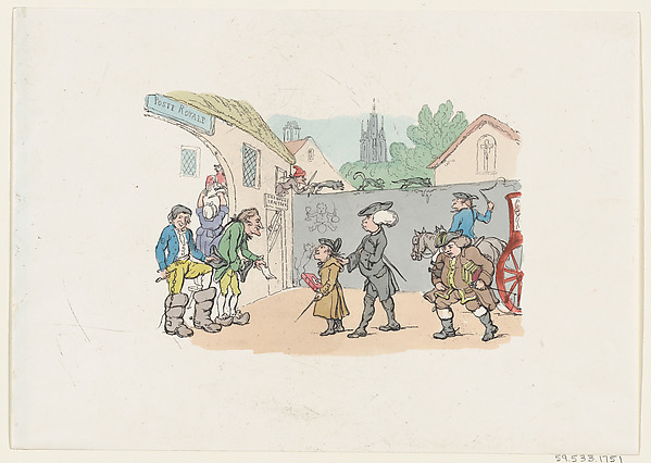 Thomas Rowlandson, A Tour to Foreign Parts