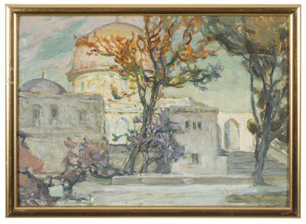 Anna Boberg, Utblick från Jerusalem. Studie