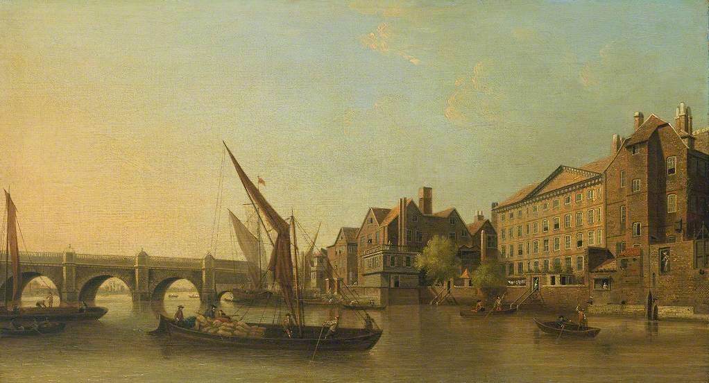 Samuel Scott, A View of Westminster Bridge and Parts Adjacent
