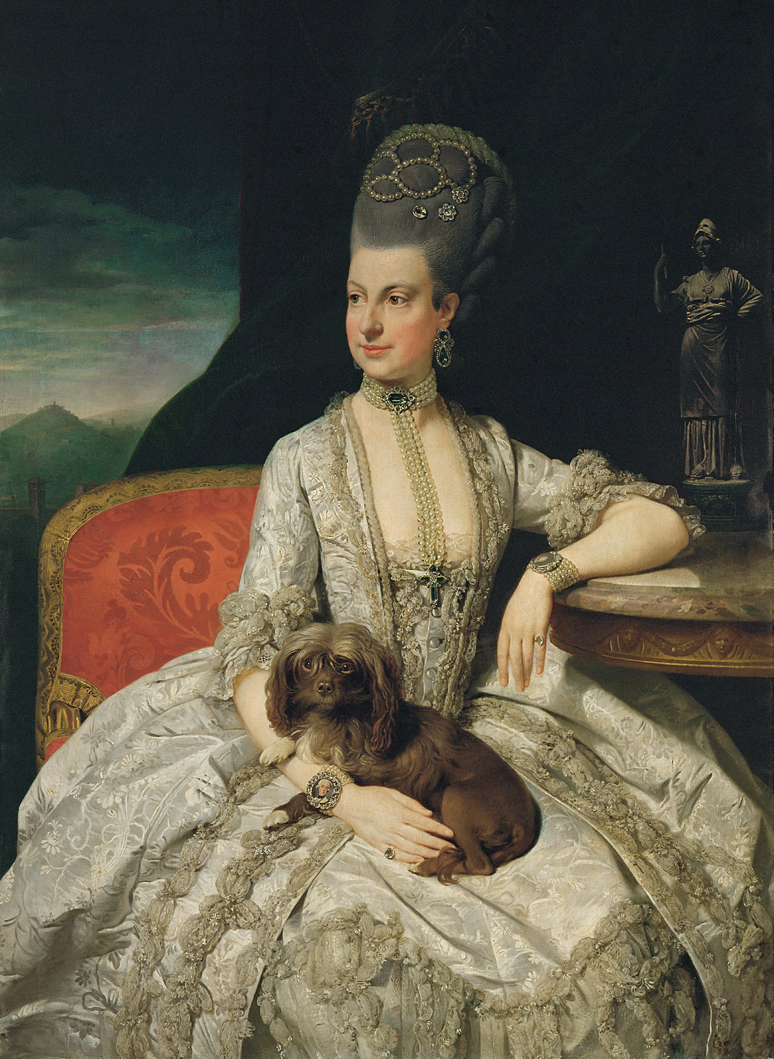 Johann Zoffany, Archduchess Maria Christina, Duchess of Teschen, (1742-1798)