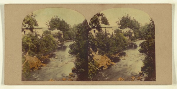London Stereoscopic and Photographic Company, View in the Dargle, county Wicklow, Ireland.