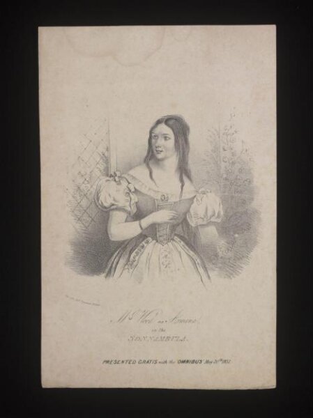 Unknown, Miss Paton as Amina