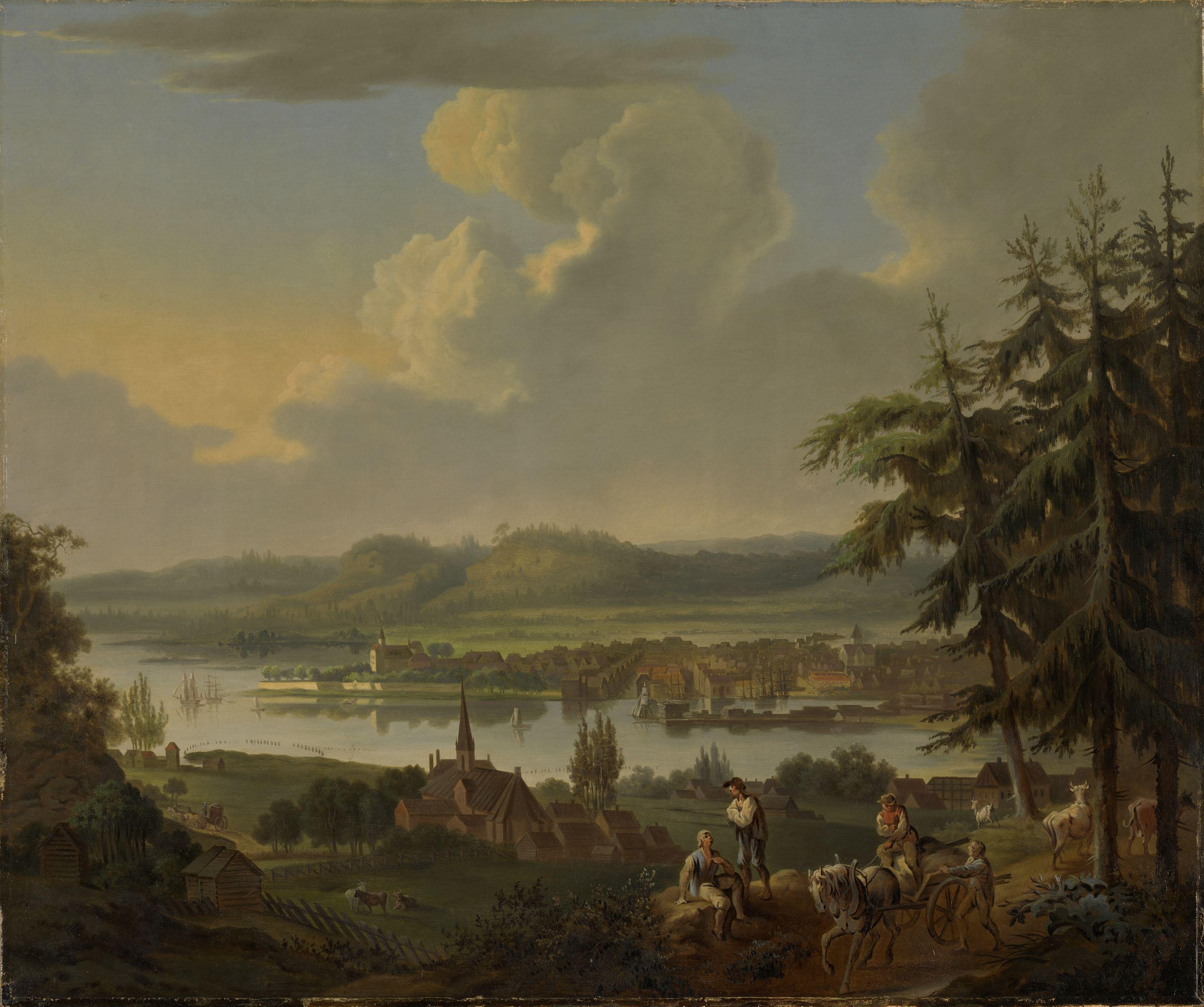 Christian August Lorentzen, Utsikt fra Ekebergåsen