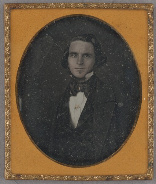 Unknown, [Portrait of a Man with Longish Hair]