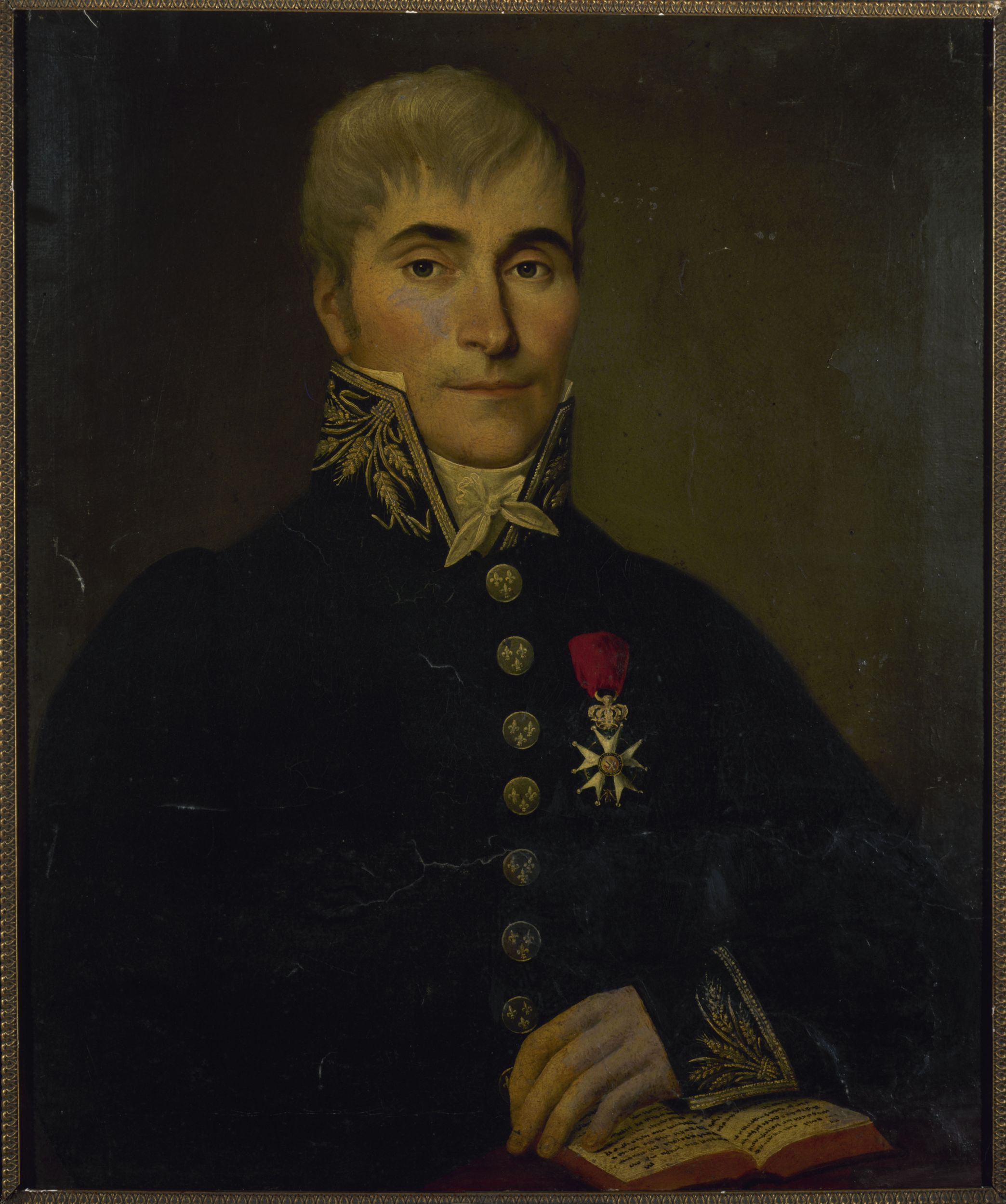 Anonyme, Portrait d'homme.