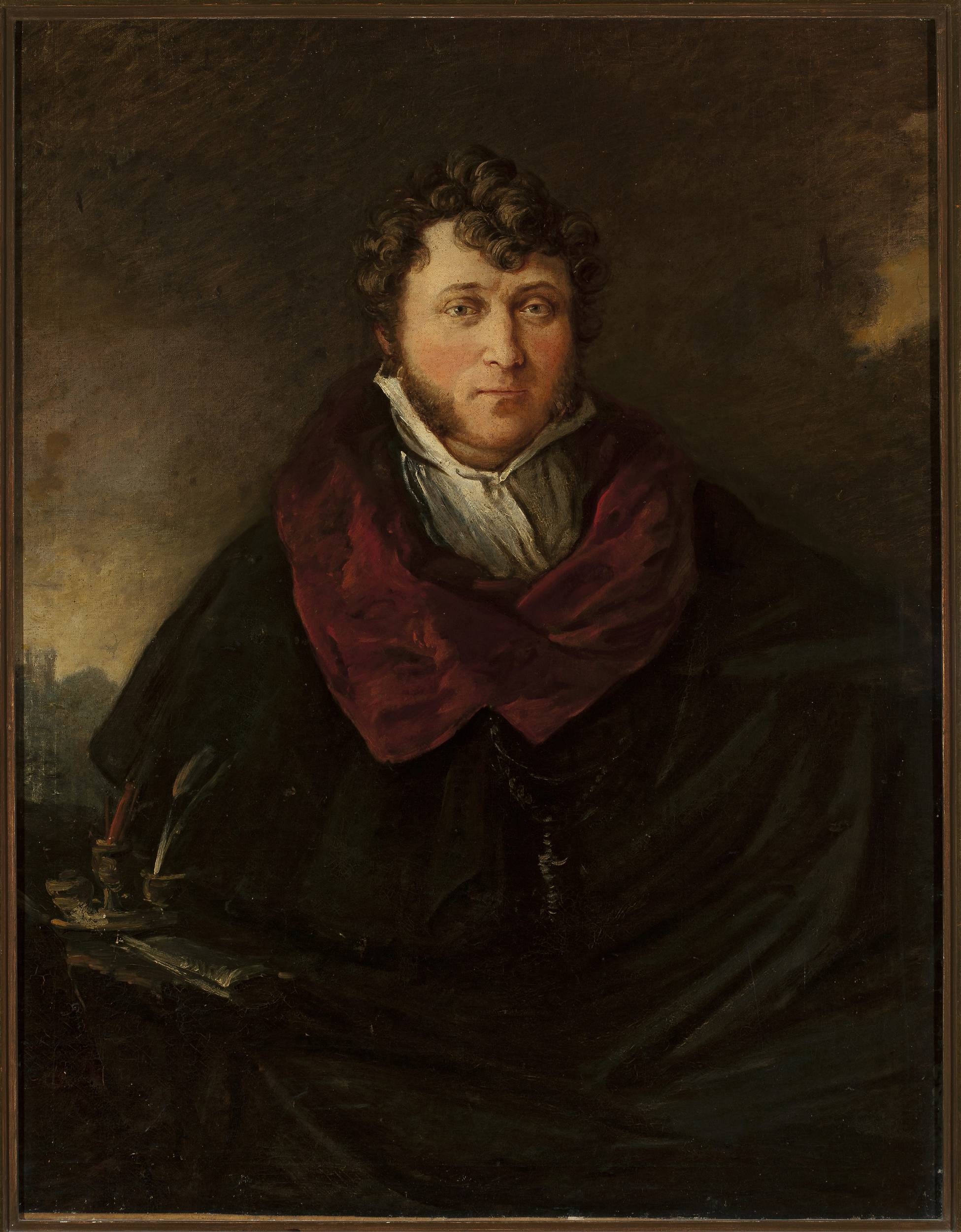 Piotr Michałowski, Portrait of Antoni Ostrowski