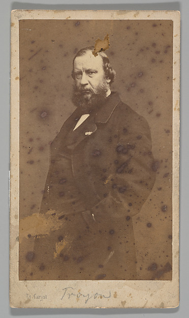 Etienne Carjat, [Constant Troyon]