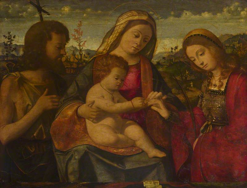 Andrea Previtali, The Virgin and Child with Saints