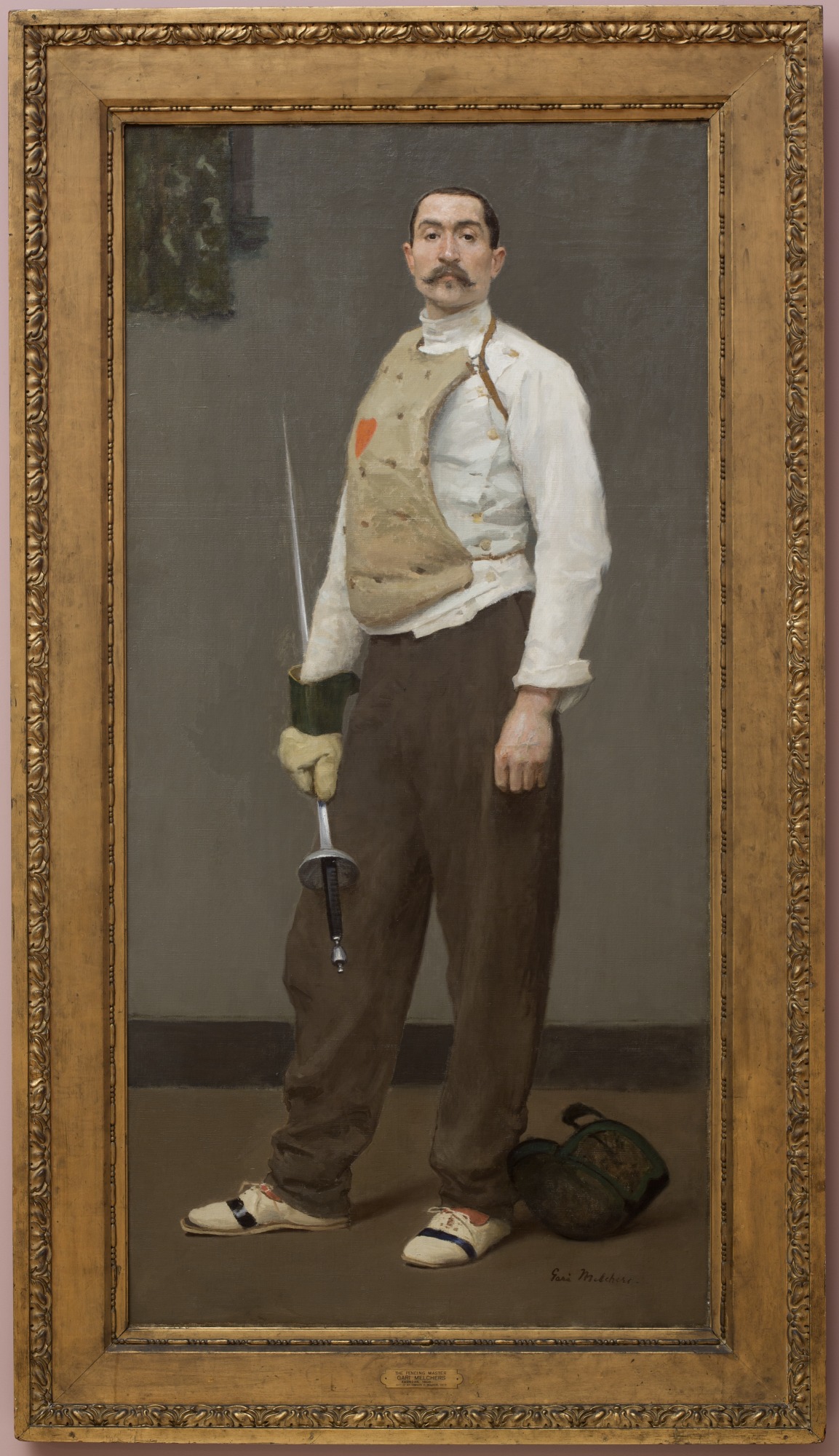 Gari Melchers, The Fencing Master