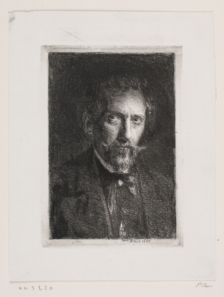 Carl Bloch, Selvportræt