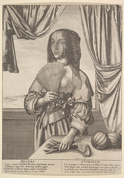 Wenceslaus Hollar, Aestas - Summer