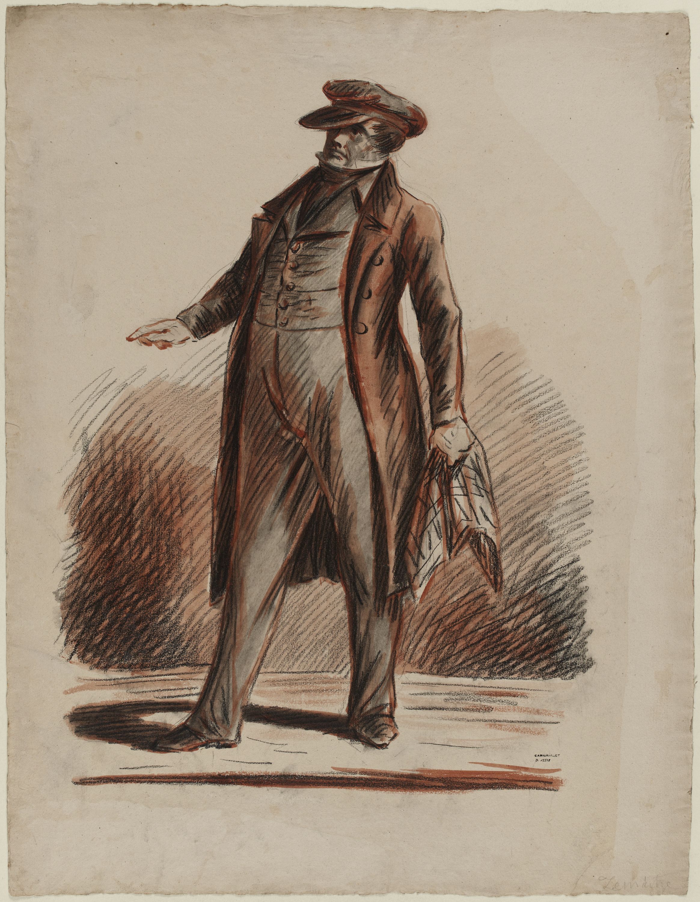 Anonyme, Portrait de Frédérick Lemaître