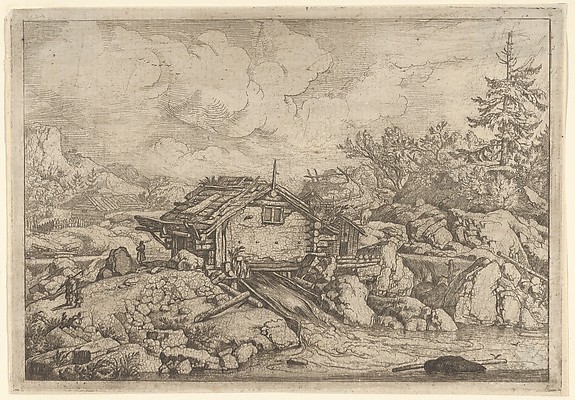 Allart van Everdingen, The Watermill