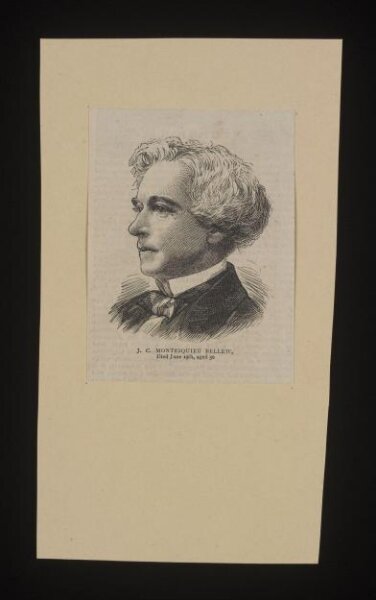 Unknown, J. C. Montesquieu Bellew